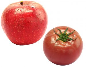 りんごとトマト